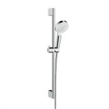 Cumpara ieftin Set de dus Hansgrohe, Crometta Vario Unica, cu bara de 65 cm, 2 jeturi, crom