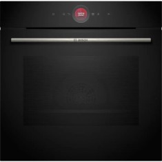 Cuptor incorporabil Bosch HBG7742B1, Electric, 71 l, Multifunctional, 14 functii , Autocuratare pirolitica, Grill, Home Connect, Clasa A+, Negru
