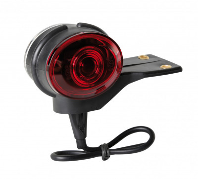 Lampa gabarit camion Ilumia cu 2 LED-uri 24V - Alb/Rosu - Stanga Garage AutoRide foto