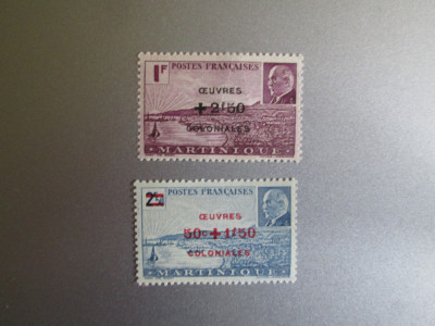 MARTINIQUE SERIE MNH=10 foto