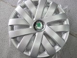 Capace Roti 14 inch Skoda Fabia, Citigo, Scala - Set 4 Bucati, Emblema Metalica