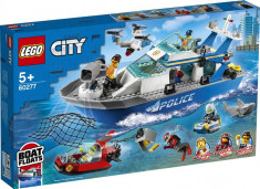 Lego City Nava De Patrulare A Politiei foto