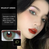 Lentile de contact colorate diverse modele cosplay - WILDCAT GREEN