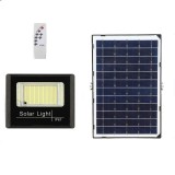 Cumpara ieftin Lampa de perete Edman Q-L50, cu incarcare prin panou solar, telecomanda, 50W, negru