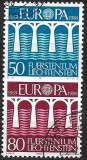 B1022 - Lichtenstein 1984 - Europa-cept 2v.stampilat,serie completa