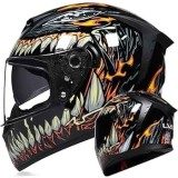 Casca Moto Integrala LVS, Certificare DOT, Ochelari Soare Inclusi, Interior Detasabil, Sistem Ventilatie Ajustabil, Design Aerodinamic, Model Racing