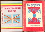 SET 2 NOTITE LB. ENGLEZA: GRAMATICA, MIC DICTIONAR-COLECTIV-338849