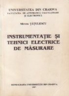 Instrumentatie si tehnici electrice de masurare - Partea generala foto