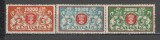 Deutsches Reich.1923 OCUPATIA IN DANZIG-Stema de stat XD.112