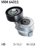 SKF VKM 64011 rola intinzator,curea transmisie