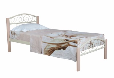 Pat Metalic Alice Lux Wood 90x200 cm - Bej foto