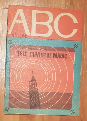 Tele - cuvantul magic. Text de Liviu Macoveanu Colectia ABC foto