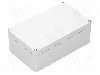 Carcasa ABS, 120mmx200mmx75mm, IP65, GAINTA - G373