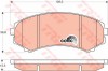 Set placute frana,frana disc MITSUBISHI PAJERO III Canvas Top (V6_W, V7_W) (2000 - 2006) TRW GDB3246