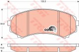 Set placute frana,frana disc MITSUBISHI PAJERO CLASSIC (V2_W) (2002 - 2016) TRW GDB3246