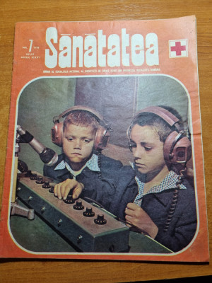 revista sanatatea iulie 1978-alimentatia foto