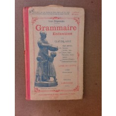 Grammaire enfantine - Claude Auge, cours preparatoire