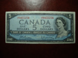 CANADA 5 DOLARI 1954