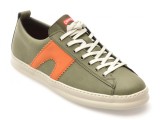 Cumpara ieftin Pantofi sport CAMPER verzi, RUNNER, din piele naturala