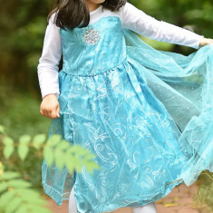 Rochie rochita printesa Elsa Frozen NOUA (cu eticheta) 2,3,4,5,6,7 ani