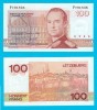 Luxemburg (p#58) 100 Francs 1993 UNC &#039;Marele Duce Jean&#039; serie: P7918xx