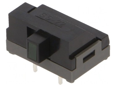 Comutator Glisant DPDT 0.1A 30VDC ON-ON foto