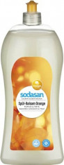 Sodasan Detergent vase lichid cu balsam bio portocala 1L foto