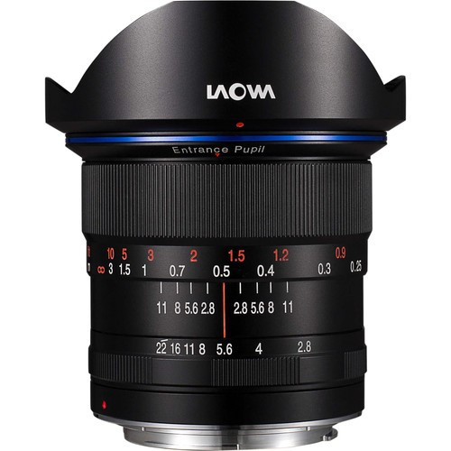 Obiectiv Manual Venus Optics Laowa Zero-D 12mm f/2.8 Negru pentru Pentax K-mount