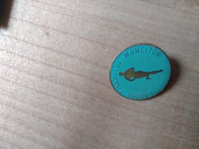 Insigne Micul Crosul Tineretului muncitor foto