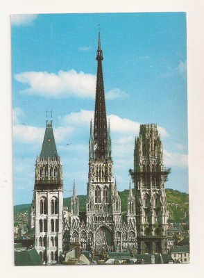 FA76-Carte Postala- FRANTA - Rouen, La Cathedrale, necirculata foto