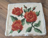 FATA DE PERNA DECORATIVA VINTAGE LUCRATĂ ȘI CUSUTA MANUAL