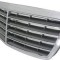 Grila radiator Mercedes Clasa E (W212) Sedan/ Combi, 09.2009-02.2013, Cromat/Negru, 21288005839040