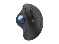 Mouse Logitech ERGO M575S Wireless Trackball, Graphite, Blue Ball