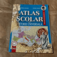 ANGELA BALAN \ OVIDIU IONITA - ATLAS SCOLAR DE ISTORIE UNIVERSALA