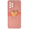 Husă Silicon 3D Cartoon Pink Heart pentru Samsung Galaxy A32, Accesorii GSM