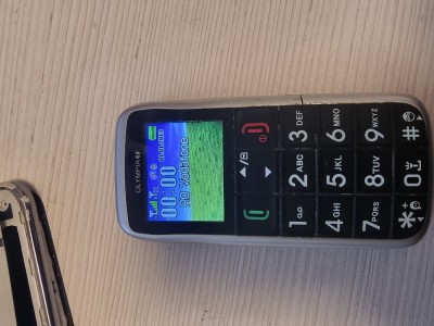 telefon Varstnici Seniori lanterna Oympia Vox Colour Black DS Livrare gratuita! foto