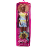 Barbie Fashionistas cu par afro blond, Mattel