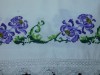 Produs vintage, fata de masa sau draperie, lucrata manual