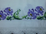 Produs vintage, fata de masa sau draperie, lucrata manual