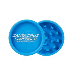 Grinder Santa Cruz din Canepa, Albastru, 2 Parti, O55mm