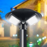 Lampa solara LED 150W, 7500 lm, 5000K, senzor crepuscular si de miscare, cu telecomanda, IP65