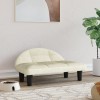 Gossi pat de caini, crem, 70x52x30 cm, catifea