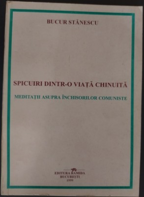 BUCUR STANESCU - SPICUIRI DINTR-O VIATA CHINUITA: MEDITATII ASUPRA INCHISORILOR COMUNISTE (1999) [fara fila de titlu] foto