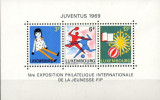 LUXEMBURG 1969, Sport, Expo Filatelica, bloc neuzat, MNH, Nestampilat
