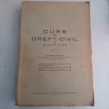 Drept Civil Vol. IV - Florin Sion, 1940 - Carte de Drept, Editie Veche