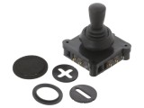 Joystick APEM 1D15F1500 SPDT 4A 30VDC Poz.i stab. 1 Sarcină DC