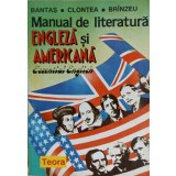 MANUAL DE LITERATURA ENGLEZA SI AMERICANA-BANTAS, CLONTEA, BRANZEU-192978