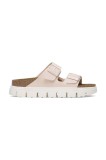 Birkenstock papuci Arizona Chunky Birkenstock x Papillio femei, culoarea roz, cu platforma, 1029110