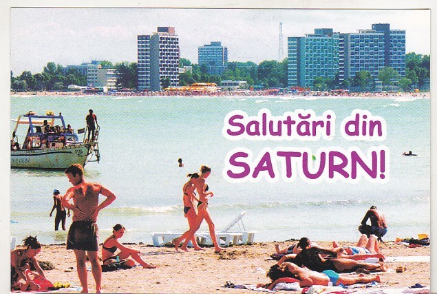 bnk cp Saturn - Vedere - necirculata