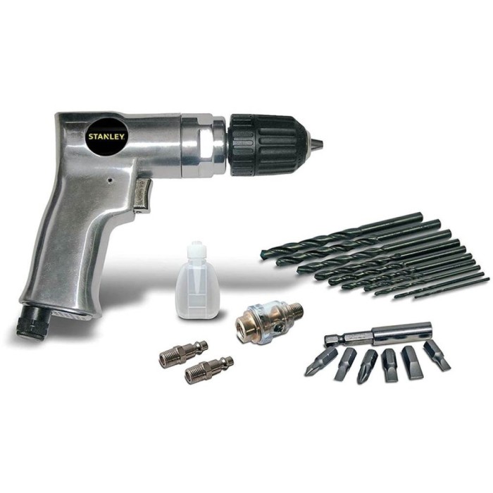 Mașină de Găurit Pneumatică STANLEY &ndash; 2000RPM, 6 Bar